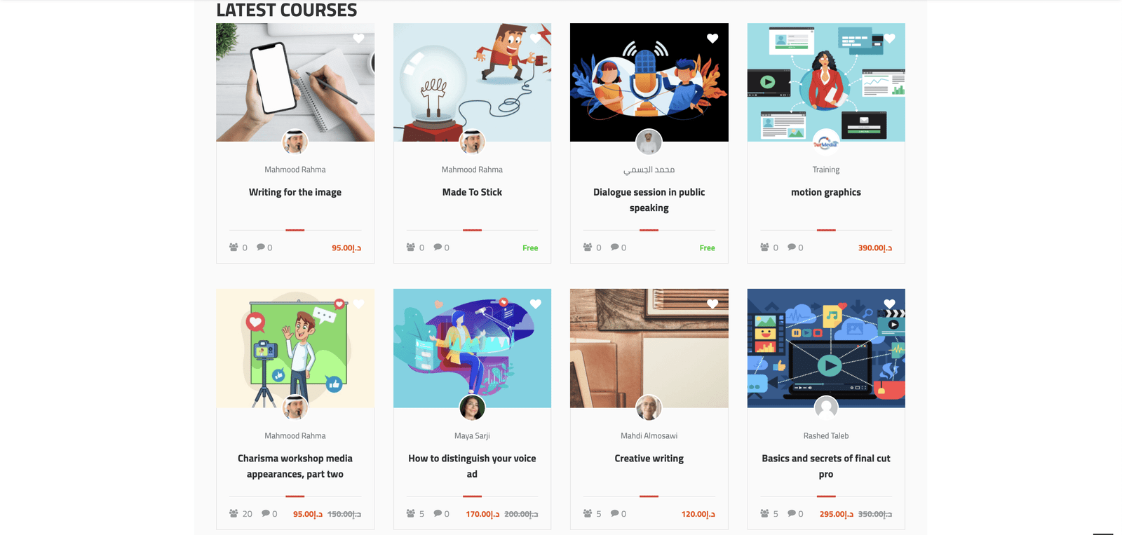 Online website